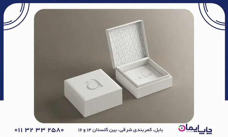 سفارش تولید هارباکس طلا و جواهرات با چاپ اختصاصی